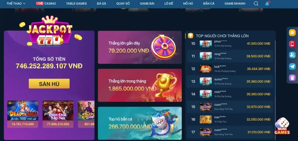 Đa dạng trò chơi cá cược tại Mew88